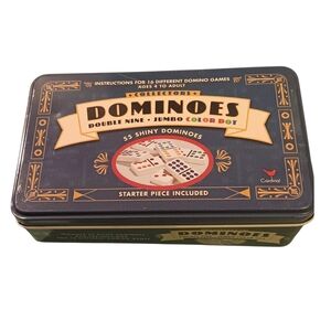 Collectors Dominoes Set - Black